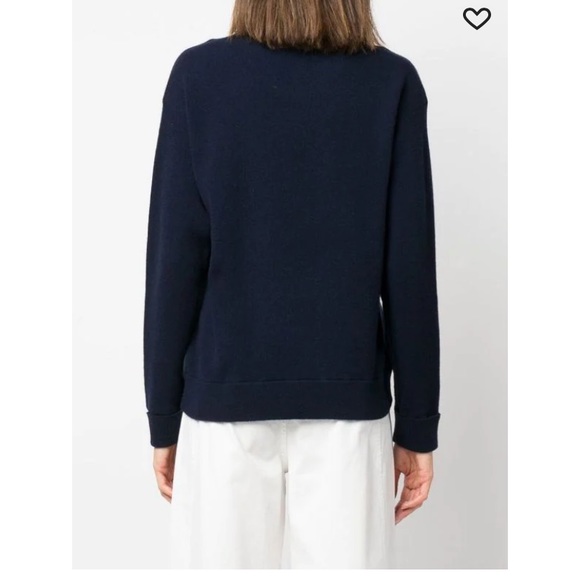 Lacoste Logo Patch Crew Neck Sweater - Picture 4 of 9